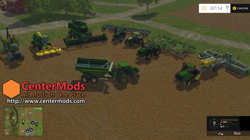 John Deere Mega Pack for FS15