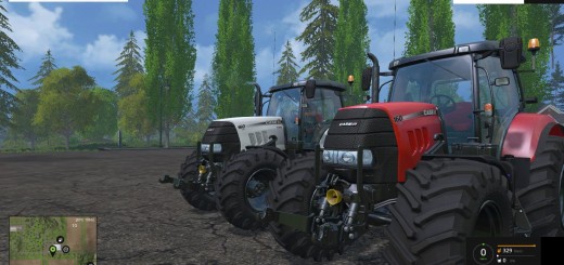CASEIH PUMAS WITH FRONT LOADER BRACKETS Tractor V1.4 FINAL 1