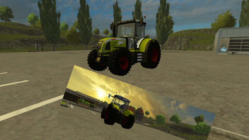 Claas520-Tractor