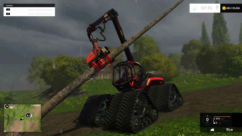 King-Timber-Quad-Tractor