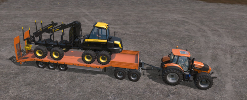 fliegl-semitrailer-set