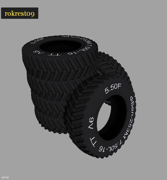 Tire-7.50L-16-object-V-1.0