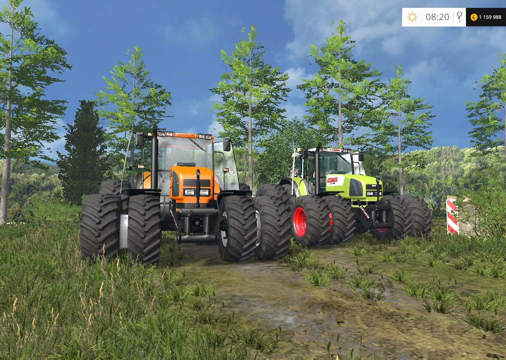 Renault-Ares-735-RZ-and-Claas-Ares-816-Tractor