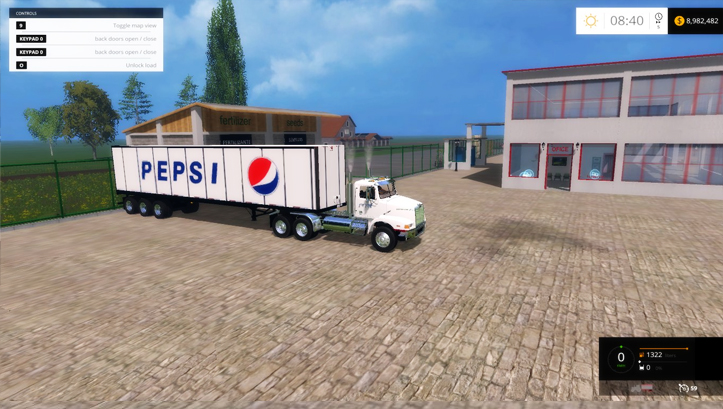 Western-Star-4900-with-Great-Dayne-Trailers-Pepsi-Edition-White-Truck