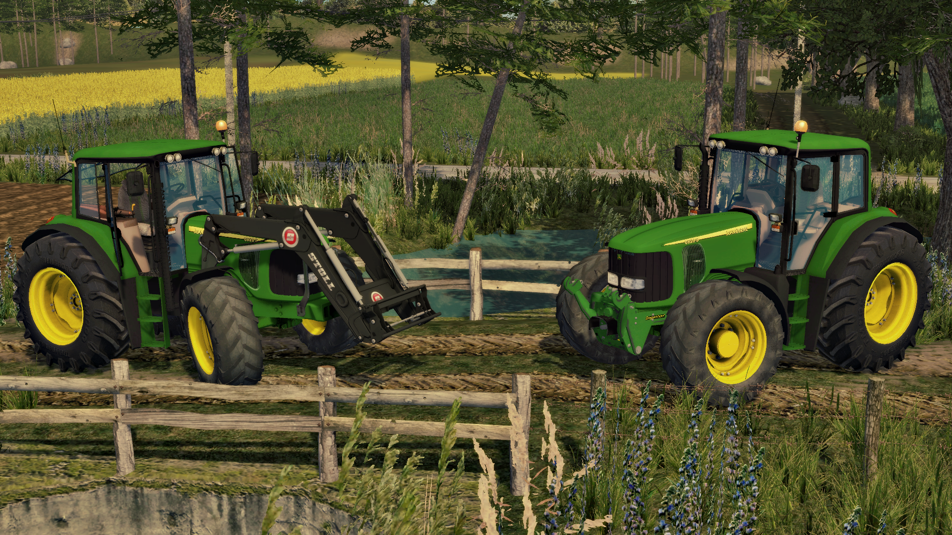 Игра тракторы зеленые. John Deere 6920. John Deere игра. Фарминг 15. Fs15 tractors.