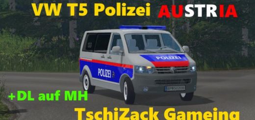 vw t5 police austria v1 0 1