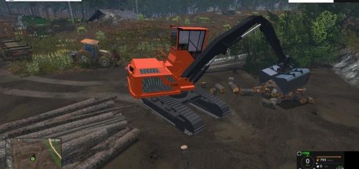 2820 wood shovel loader v1 0 1
