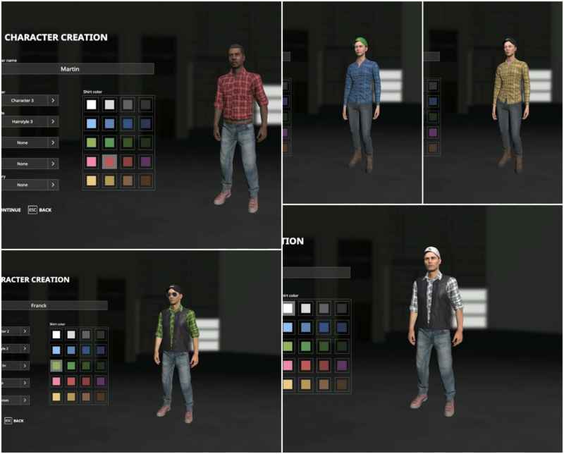 Fs19 CHARACTER CUSTOMISATION • Farmingmod.com