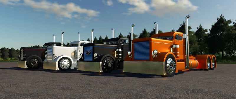 Custom Peterbilt 379 V1 0 Farming Simulator Modification