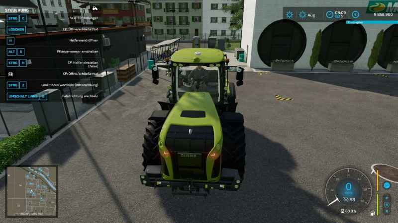 cover claas xerion 4500 5000 v11
